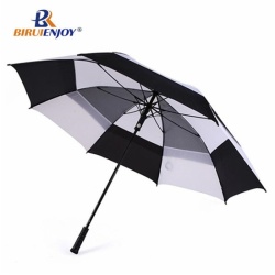 vented golf umbrella double canopy auto open 30