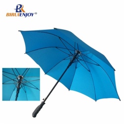 Cyan golf umbrella windproof fiber frame auto 130