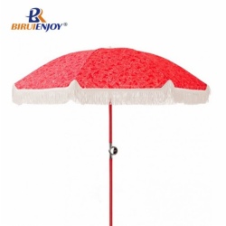 Fashion seaside umbrella sun parasol all over imprint