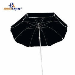 Arc 180cm promotional beach umbrella with flap